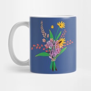 Gifted flower Mug